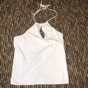 Halter tight shirt. Could be worn as a crop top